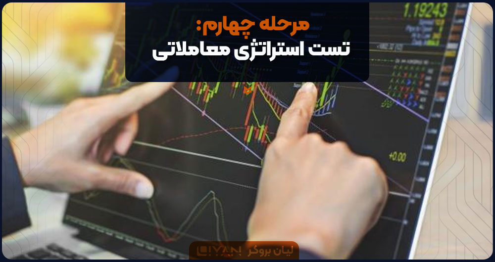 مرحله چهارم: تست استراتژی معاملاتی