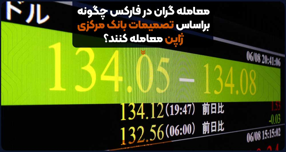 معامله گران در فارکس چگونه براساس تصمیمات بانک مرکزی ژاپن معامله کنند؟