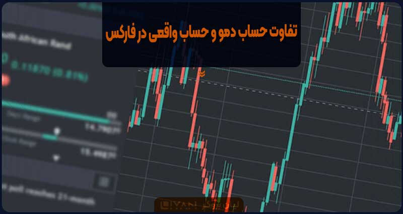 تفاوت حساب دمو و حساب واقعی در فارکس